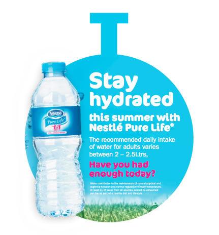 Nestlé Waters is running a exclusive retailer competition to find Britain’s ‘most hydrated community’ this August.