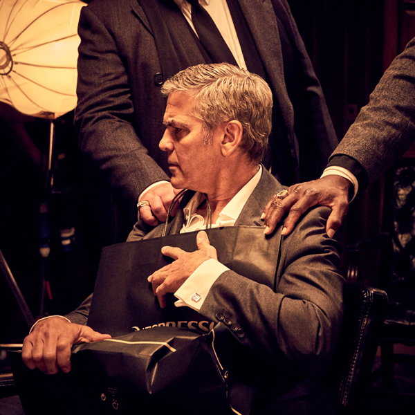 Nespresso, the pod coffee machine system from Nestle, has launched its latest campaign featuring Hollywood stars George Clooney and Ian MacShane in a fully integrated campaign with TV and online advertising, plus a content-rich landing page including behind the scenes footage and consumer engagement through interactive image filters and gamification and prize promotions on the brand’s social channels.