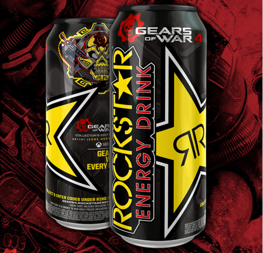 Rockstar, the energy drink made by AG Barr, has teamed up with new console game ‘Gears of War 4’ for an Xbox on-pack promotion. Running across one million cans of 500ml Rockstar Original (plain and 99p price-marked packs) throughout October and November, the promotion gives UK consumers the chance to win a pack containing an Xbox One S console, Gears of War 4 game and gaming headset every day for 61 days.