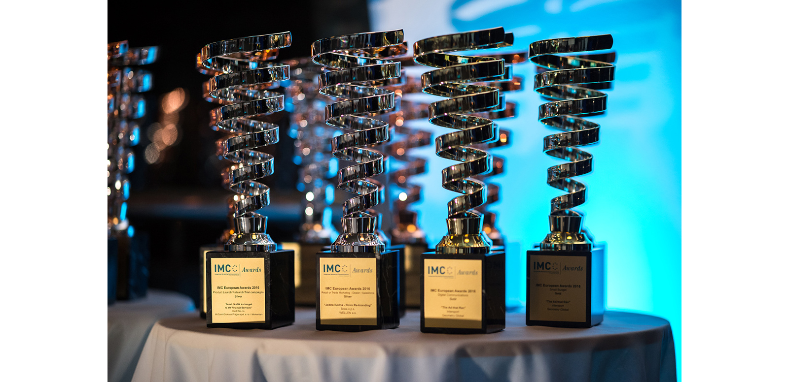This year’s IMC European Awards for Integrated Marketing Communications saw 81 trophies awarded to 31 agencies from five countries. Ireland took the lead with 25 trophies, followed by the Czech Republic with 18, Belgium with 16, and Italy and United Kingdom, both with 11.
