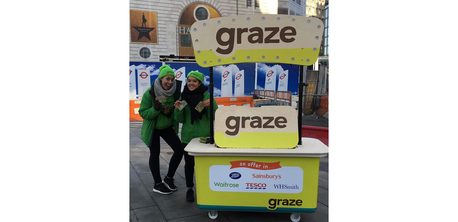 Healthy food brand Graze is giving out one million samples to raise awareness about its on-the-go snack food range, sold through retailers in London.
