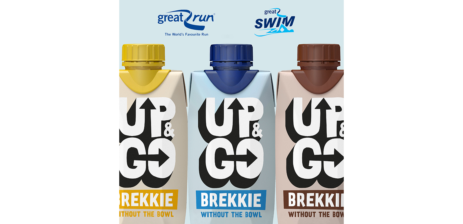 Australian oat-based breakfast drink Up&Go has signed up as the Official Breakfast Drink Partner of the Simply Health Great Run and Great Swim Series, in a major sponsorship deal which will see the product sampled to all participants in the events.
