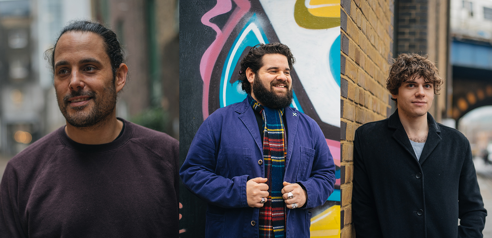 Above+Beyond new recruits: l-r Greg Beer, Ipar L'Aimable, Toby Steinberg
