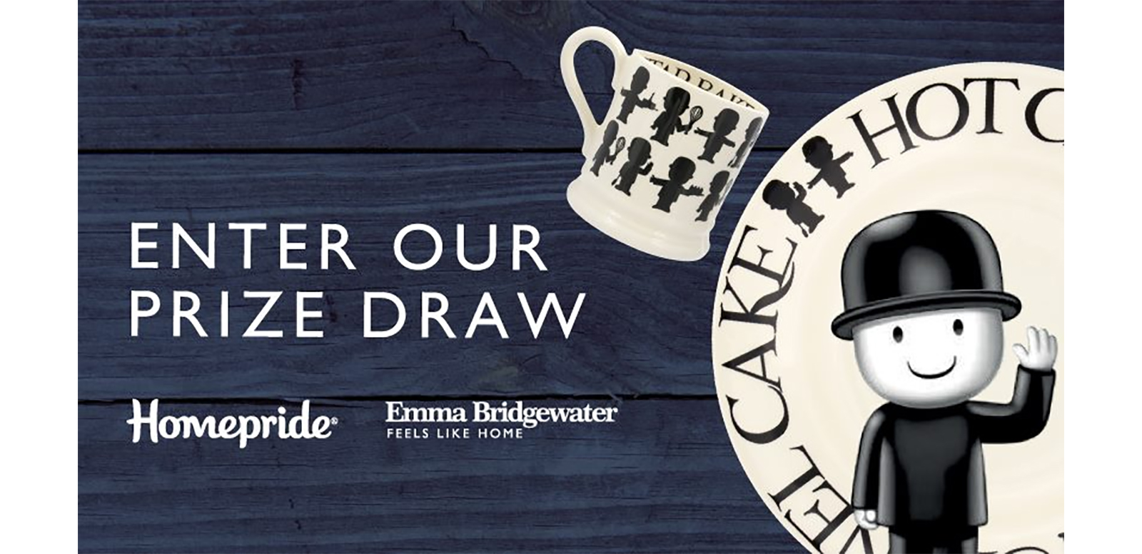 Homepride flour is launching an on-pack promotion offering consumers the chance to claim a range of limited edition collectibles from British pottery maker Emma Bridgewater by collecting and redeeming on-pack tokens.