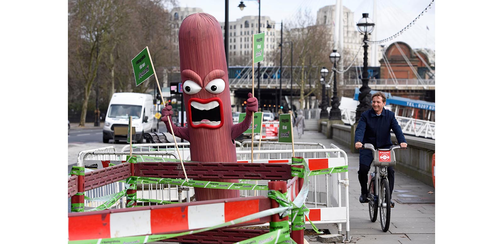 Meat snack brand Peperami is running a spoof promotional campaign encouraging consumers in London and the South East of England to report potholes that they think need filling in, with backing from YouTube comedy star Jack Jones.