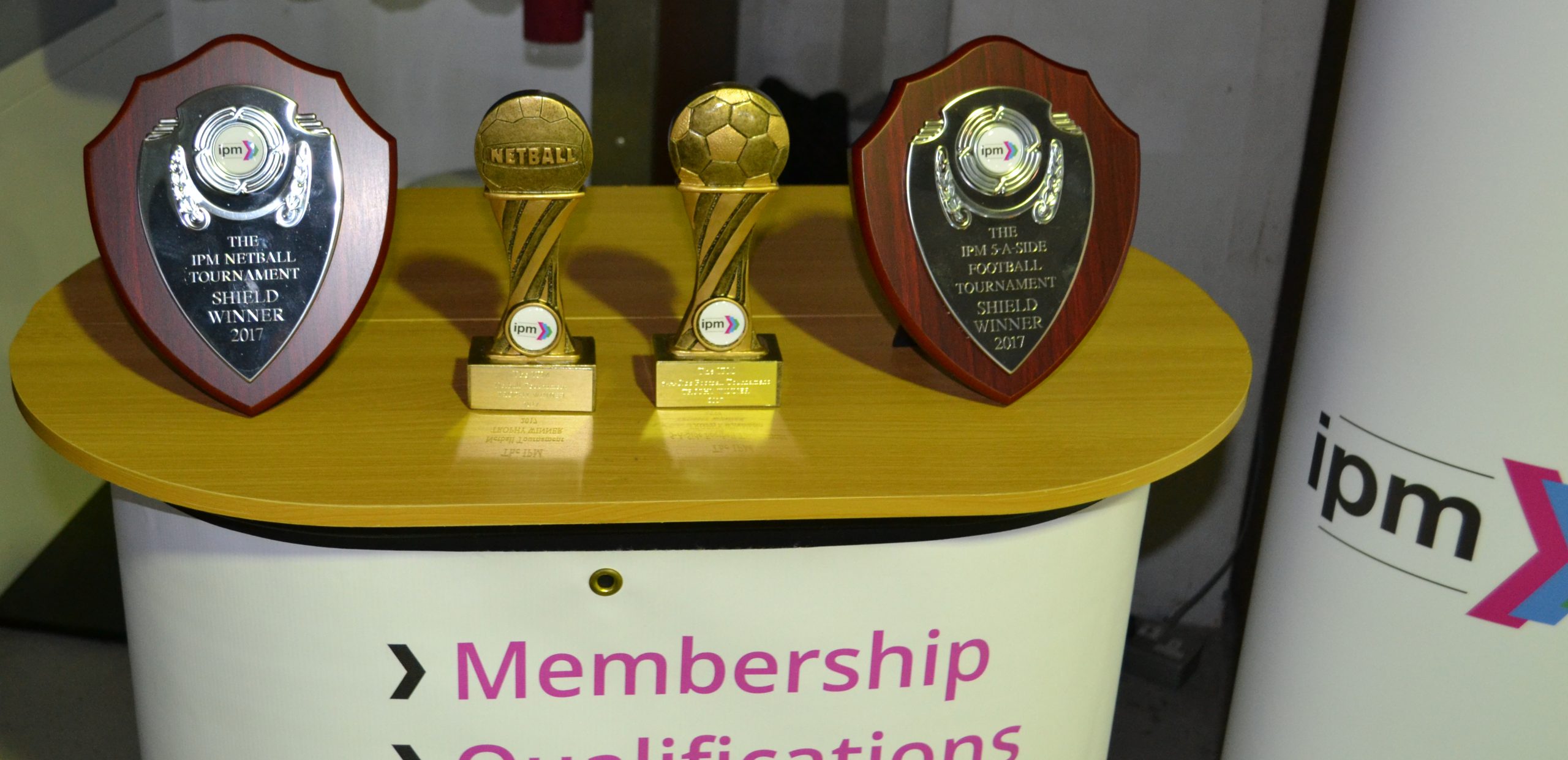 The IPM Football and Netball Tournaments, which took place last week, saw 18 teams compete, with last year’s winners, Eagle Eye Solutions, again claiming the trophy in the netball and The Marketing Store Europe triumphing in the football.