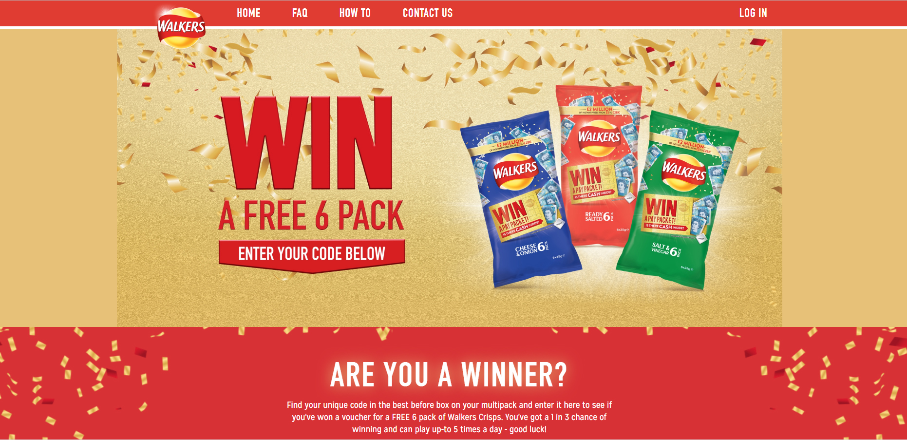 Walkers has announced its biggest-ever on-pack promotion, offering a range of cash prizes with a guaranteed prize pool of £2m.