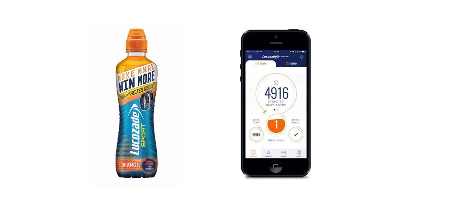 Lucozade Ribena Suntory is running an on-pack promo for its Lucozade Sports brand which offers consumers the chance to win more prizes the more active they are.