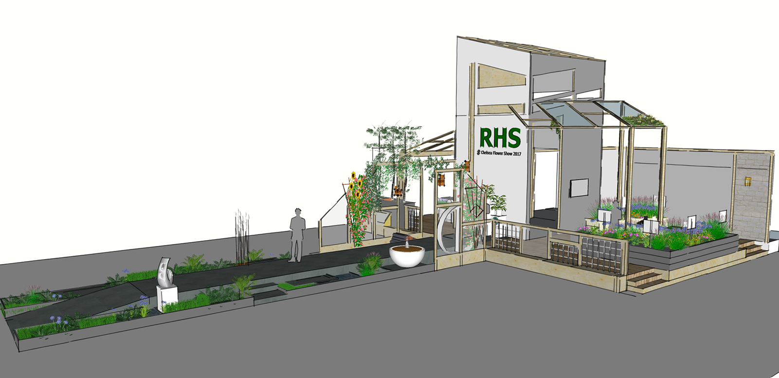 The Royal Horticultural Society (RHS) has commissioned full-service event production and brand experience agency, Event Concept | Veevers Carter to deliver an ambitious experiential activation within the Great Pavilion at the RHS Chelsea Flower Show 2017.