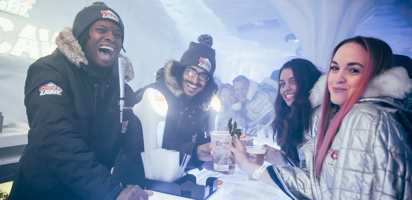 Building on its successful brand activations in Sheffield, Birmingham and Dublin last year, beer brand Coors Light been giving Glaswegians the chance to sample “ultimate refreshment” by taking the Ice Cave from its TV ads to the Scottish city, to coincide with a number of other events.