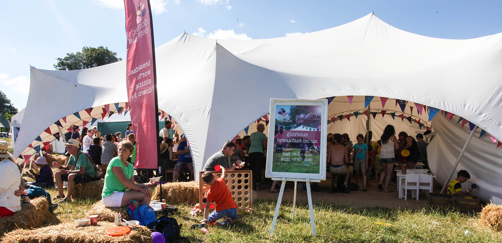 With last year’s Dorset Cereals experiential tour delivering 25 live days, 100,000 sample giveaways and an experiential reach of over 280,000, the brand will again be touring family-friendly festivals this summer.