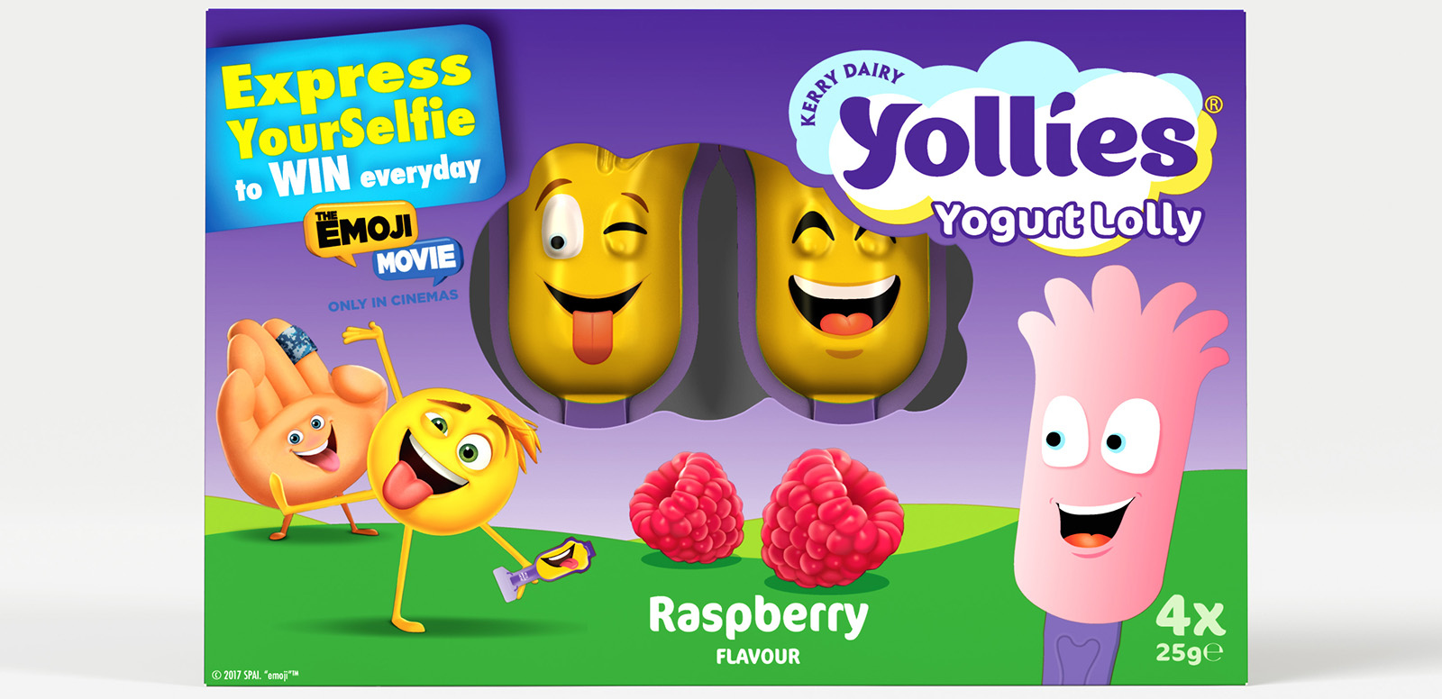 Kerry Foods is joining forces with Sony Pictures Consumer Marketing to run a new ‘Express Your Selfie’ on-pack promotion for its kids’ cheese snacking products, supporting the release of Sony Pictures Animation’s upcoming film, The Emoji Movie, released on August 4 2017.