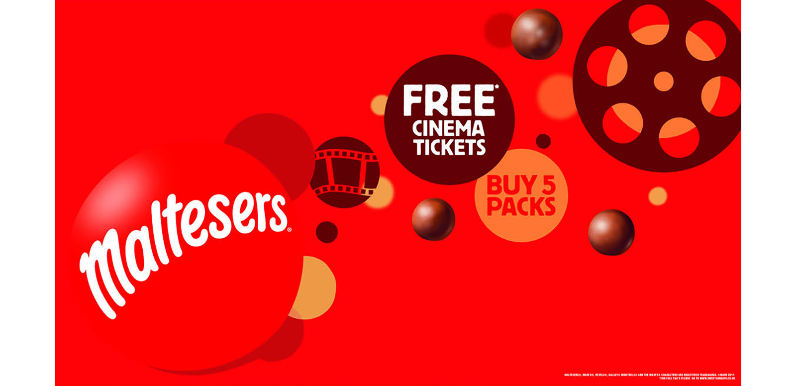Mars Chocolate UK has announced the return of its Sweet Sundays promotion for the sixth year running. Consumers who buy a range of Mars bitesize products will be able to claim free cinema tickets. Mars says it is its biggest bitesize activation in 2017.