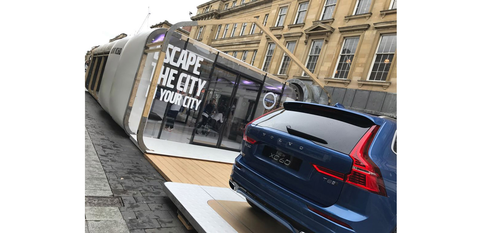 Volvo Car UK is to bring a Scandinavian sanctuary to some of the UK’s busiest cities, offering locals a retreat from the stresses and strains of daily life.