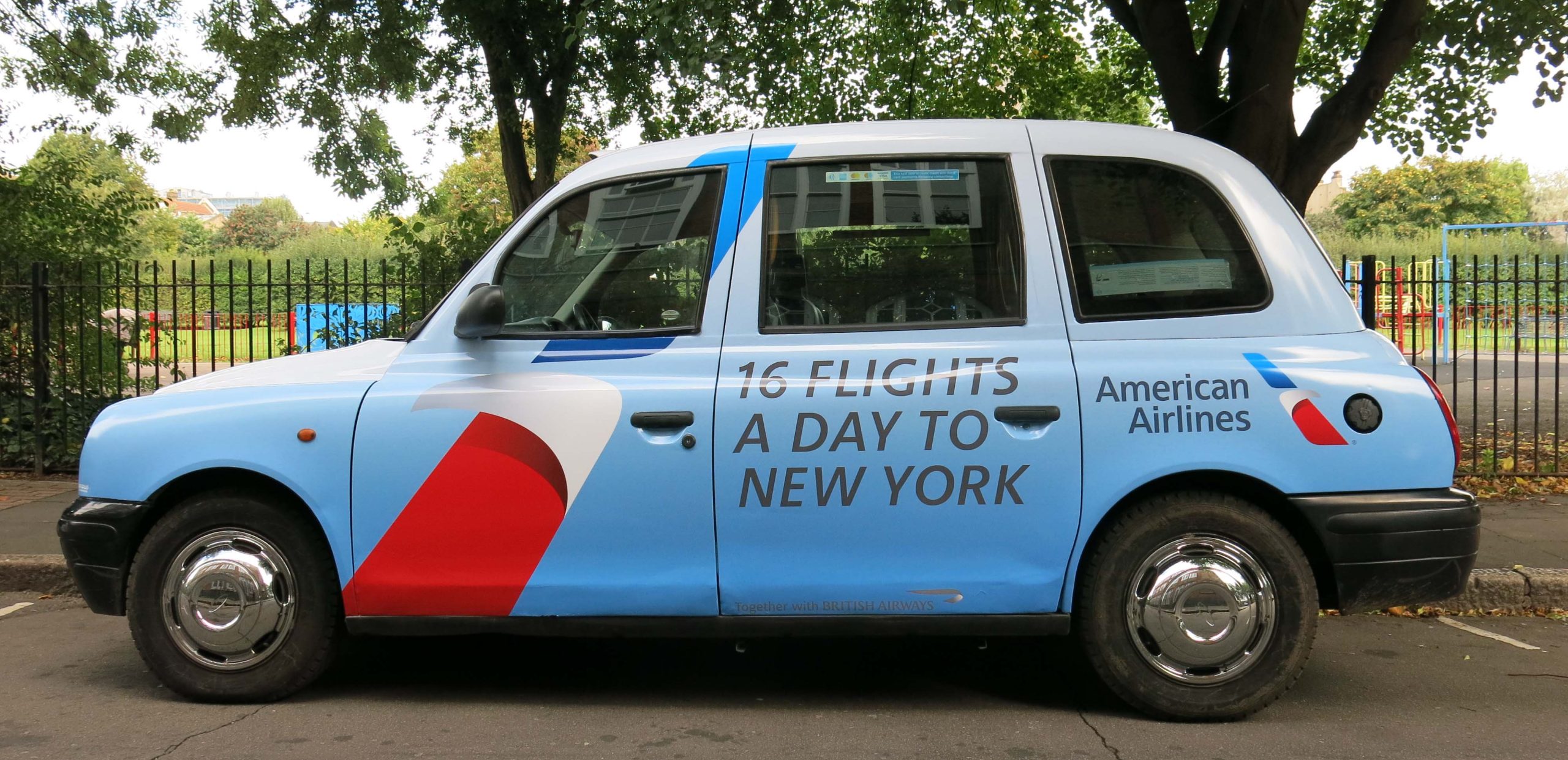 A new American Airlines campaign to drive awareness of its product and network offering from London has become the first of its kind to utilise geofencing technology with a moving object – in this case, a London black taxicab.