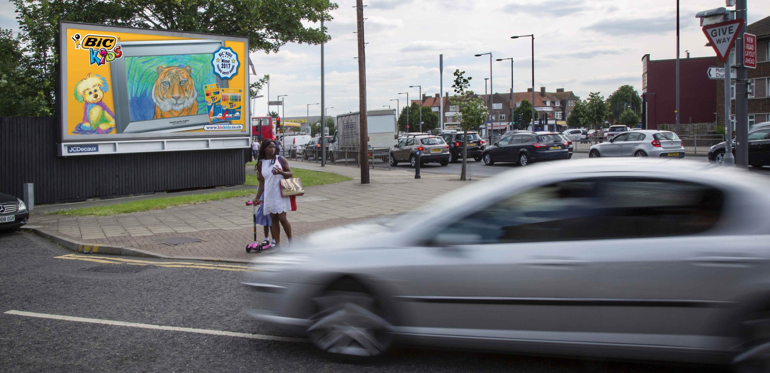 BIC, the world-renowned stationery manufacturer, has partnered with social networking platform Mumsnet to launch its latest Out-of-Home campaign for BIC KIDS, which has been designed by 10 budding artists aged between five and 11 years old.