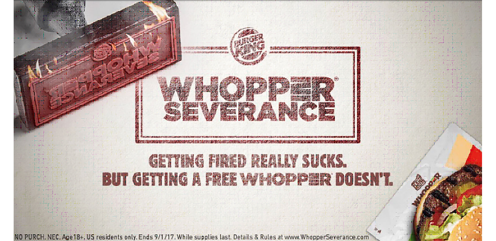 Burger King offers ‘Mystery Burgers’ in France and free food for sacked workers in US