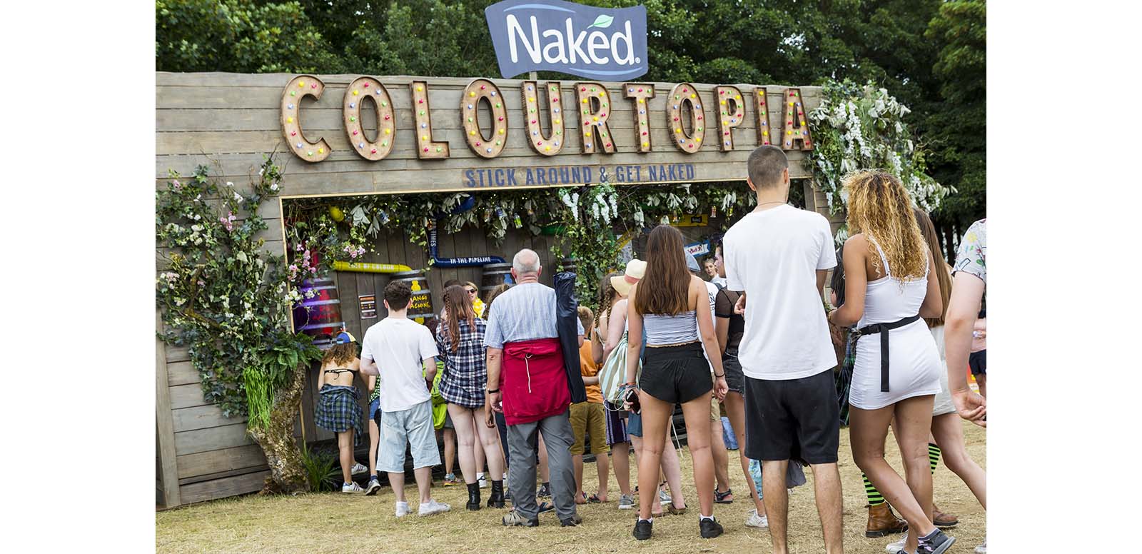 Naked Juice invited visitors to Festival No.6 in Portmeirion, Wales, to step into the brand’s Colourtopia experience, a unique space full of possibilities, powered by its products.
