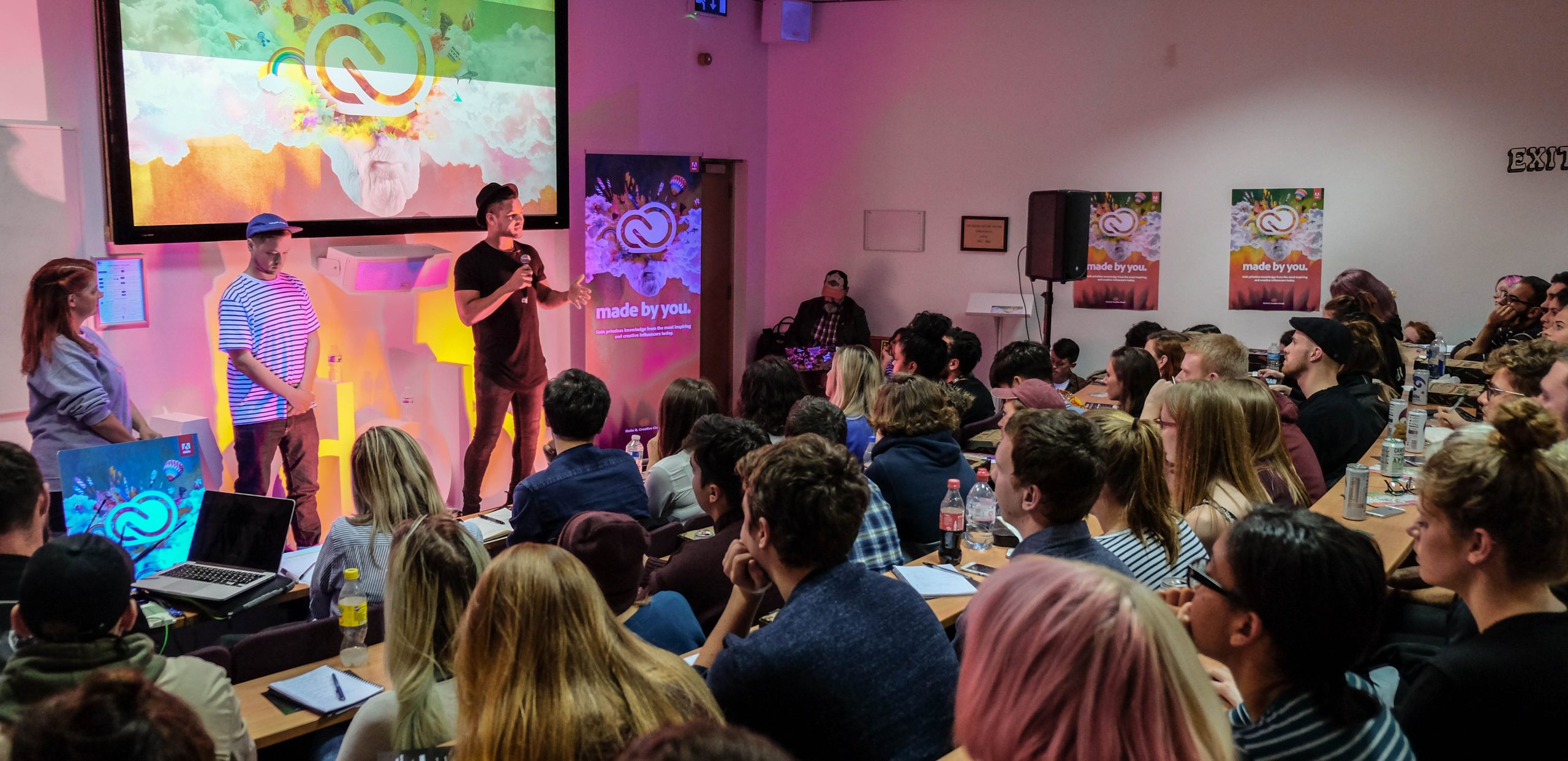 Adobe has tasked student marketing agency Seed to create a series of pop-up events at university campuses across the UK to launch Made By You, an initiative inspiring students to develop their skills and shape their futures with the help of Adobe Creative Cloud tools and services.