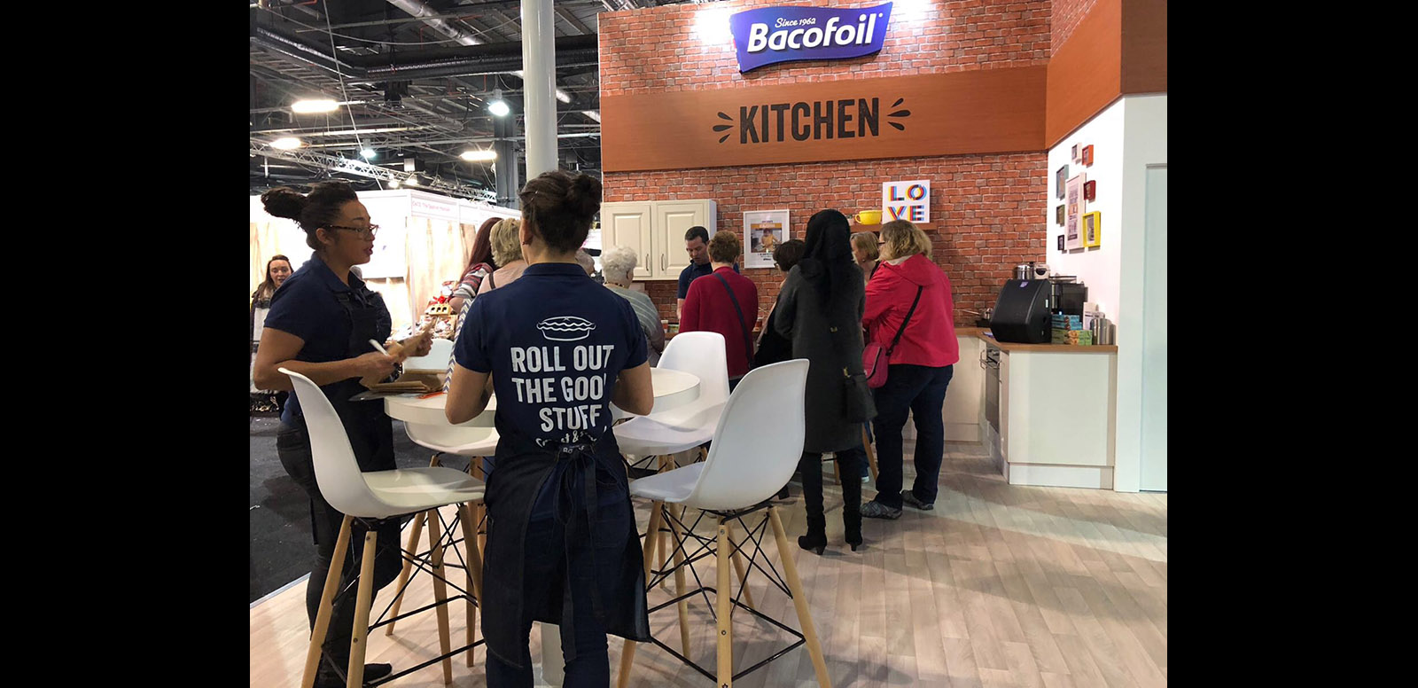 Bacofoil ran its first experiential pop-up experiential pop-up at November’s Cake & Bake Show, the UK’s biggest baking event, to challenge consumer perceptions of the brand. The brand teamed up with Bake Off 2016 quarter-finalist Benjamina Ebuehi, who ran demonstrations showcasing how Bacofoil enhances her baking.