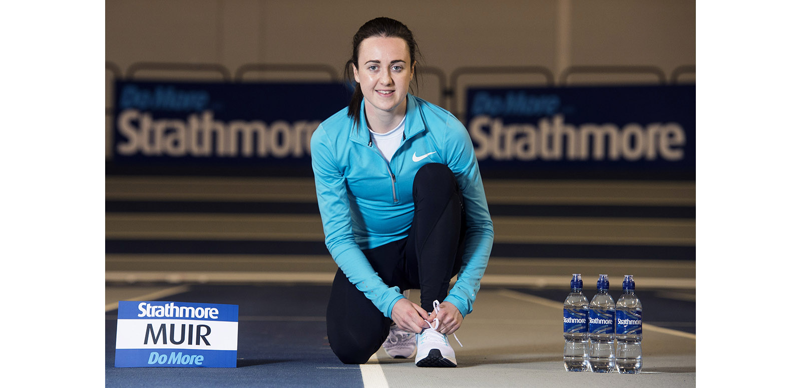 Strathmore bottled water has signed Team GB athlete and last year’s European Indoor 1500m and 3000m champion, Laura Muir, as one of its brand ambassadors.