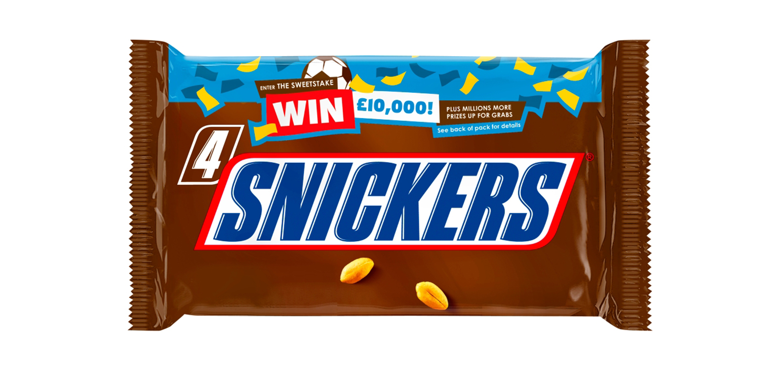 Mars Wrigley Confectionery UK is launching The Sweetstake, a new football-themed on-pack promotion offering consumers the chance to win millions of prizes including free products and cash.