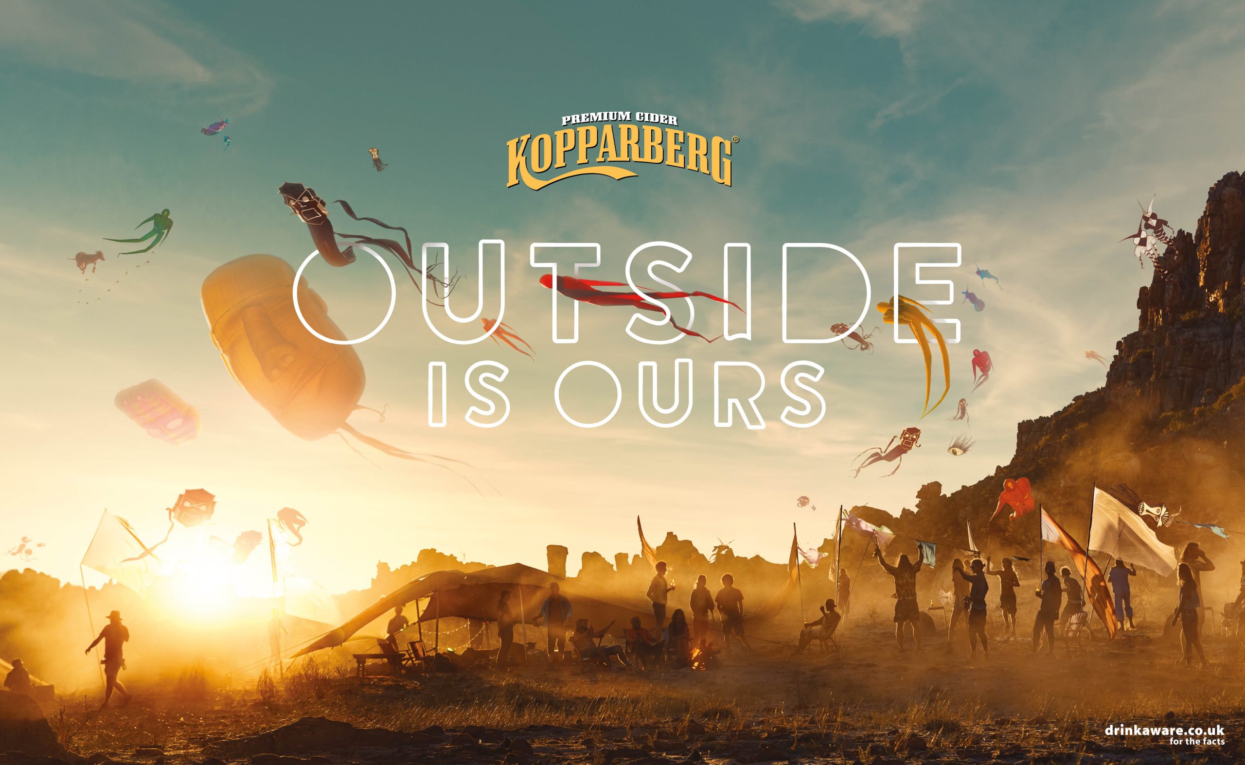 Swedish pear cider brand Kopparberg has launched a £6m summer campaign, entitled “Outside is Ours”, which looks to unlock the feeling of the best of times outside with friends, and is supporting it with a new experiential platform, The Kopparberg Outsider.