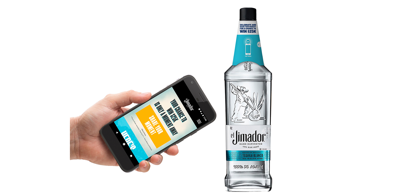 El Jimador, a leading premium tequila brand owned by US drinks giant Brown-Forman, is launching a ‘smart’ bottle and connected drinks coaster, using technology developed by Norwegian NFC experts, Thinfilm.