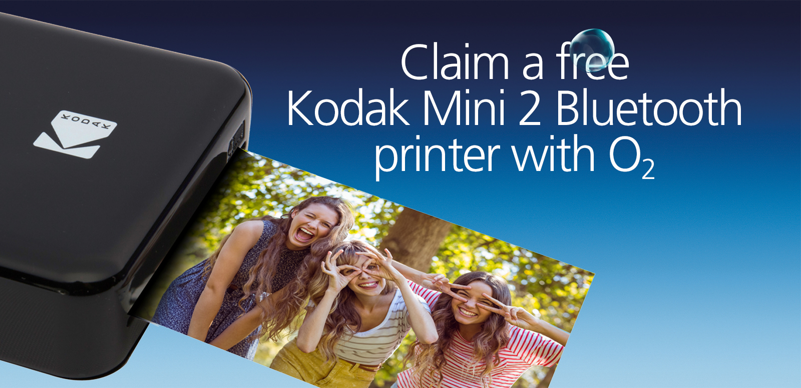 O2 is offering customers the opportunity to cover their fridges with snapshots, with a ‘gift with purchase’ offer giving away free Kodak Mini 2 Bluetooth printers (worth £89.99) when they buy an eligible handset either instore, online or over the phone.