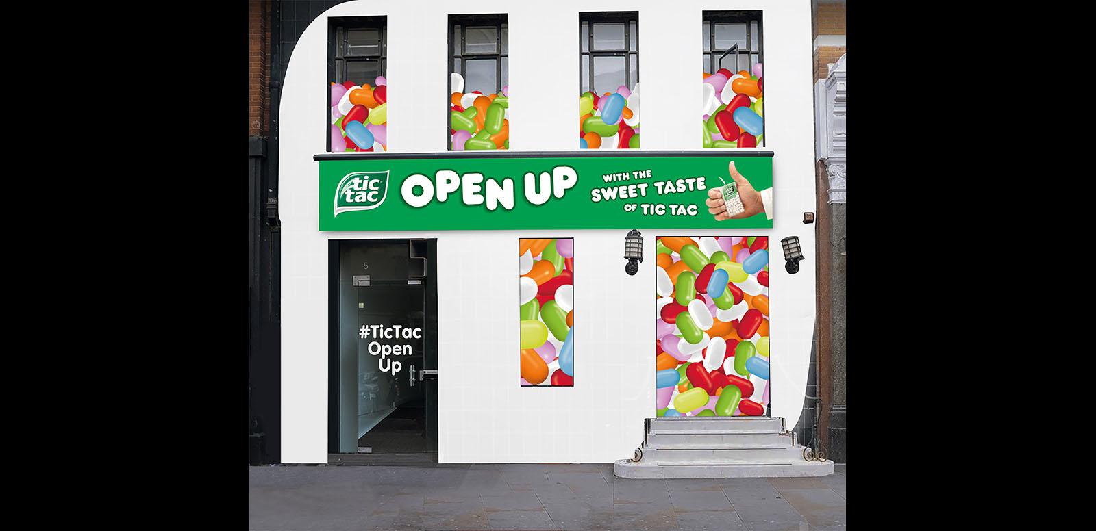 Tic Tac is launching a pop-up interactive experience, designed to encourage people to open up in a fun and light hearted way, in London’s Covent Garden. The activity supports the brand’s new ‘Open up’ marketing campaign.