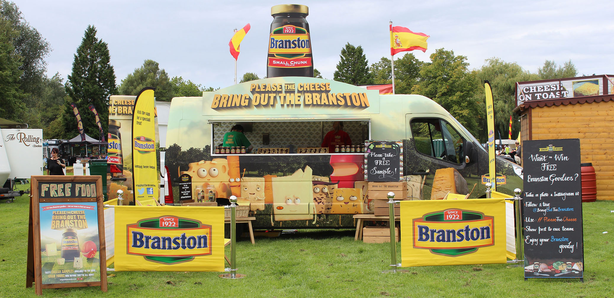 Branston, the UK’s best-selling pickle brand, is to launch a UK sampling tour this month, as part of a wider marketing initiative to aimed at reinforcing the pickle brand’s positioning as ‘the perfect partner for cheese’.
