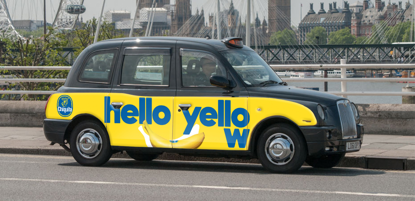 Chiquita Brands International has launched a major marketing campaign for its Chiquita bananas, kicking off the activity with the offer of a free ride for Londoners in its branded cabs.