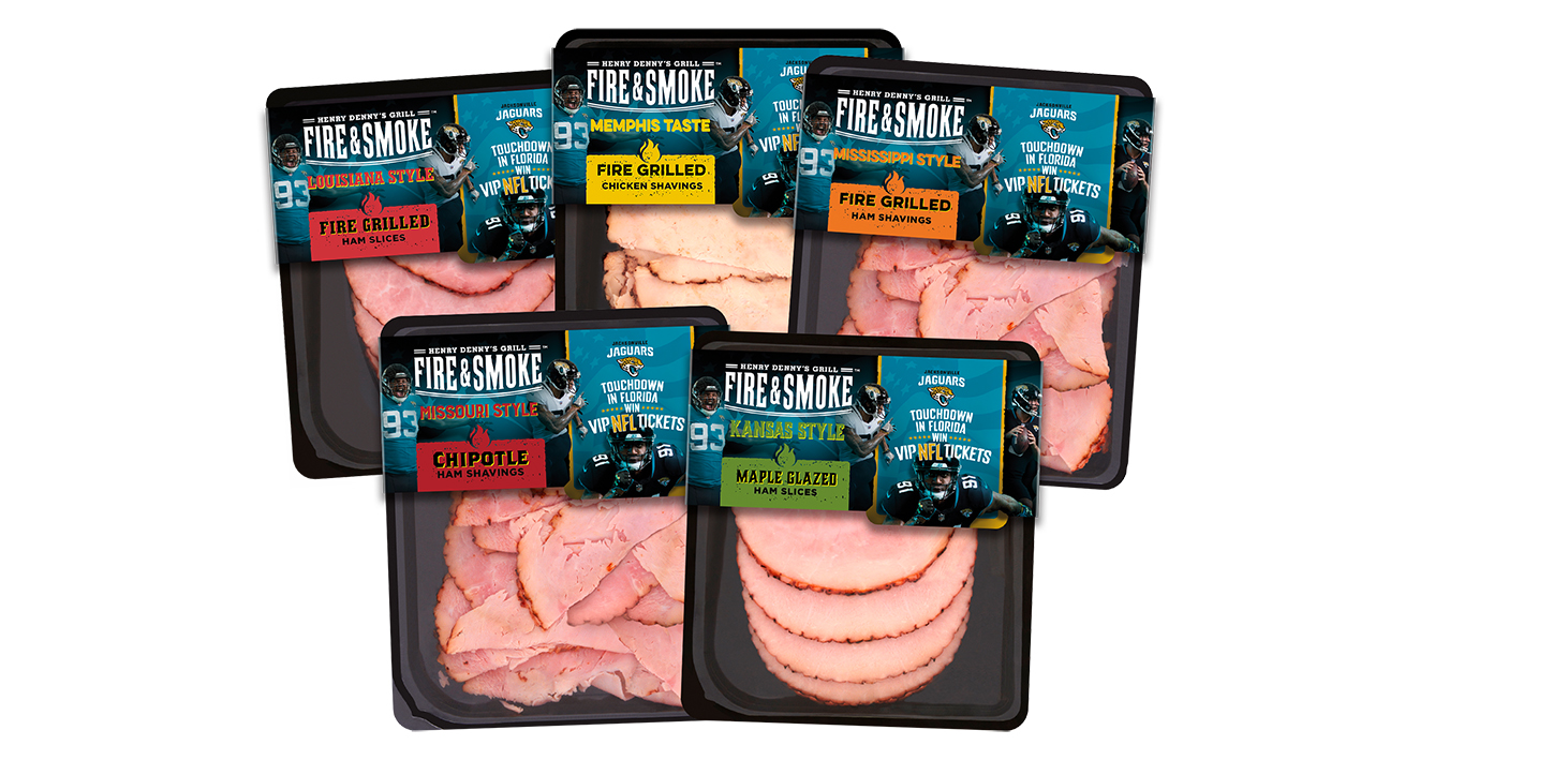 Kerry Foods is supporting its Fire & Smoke cooked meats range with a partnership with US NFL team the Jacksonville Jaguars, including a competition to win the star prize of a trip to Florida, plus a VIP experience at a Jacksonville Jaguars game and a behind-the-scenes stadium tour at TIAA Bank Field.