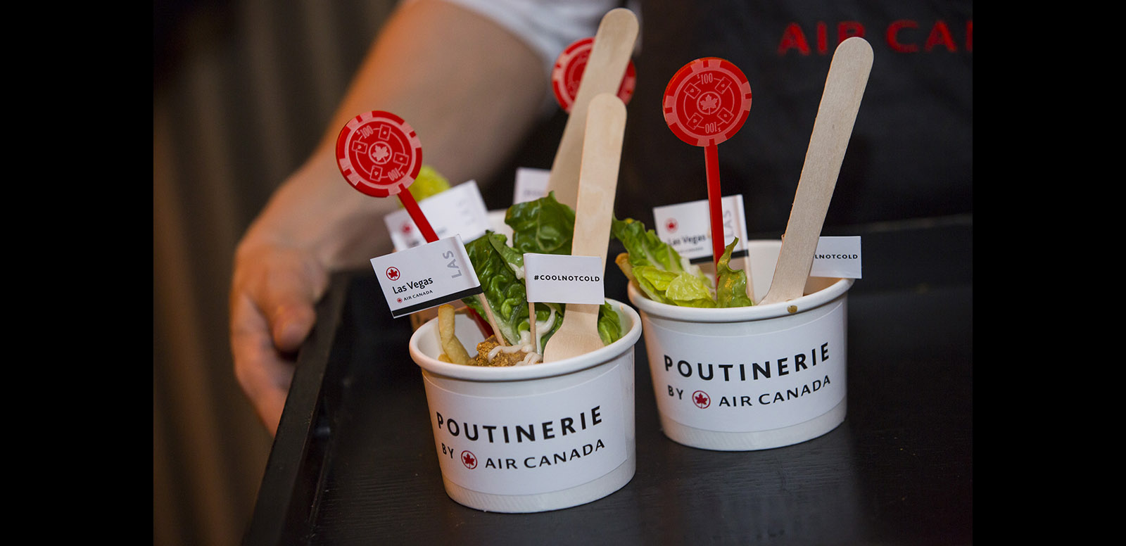 Air Canada is running a pop-up restaurant serving gourmet versions of Canada’s national dish, Poutine, inspired by a selection of the airline’s destinations, for the second year running.